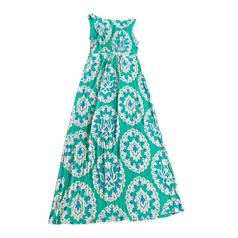 BODEN | Abstract Floral Maxi Dress Size 6R - Picture 9 of 9